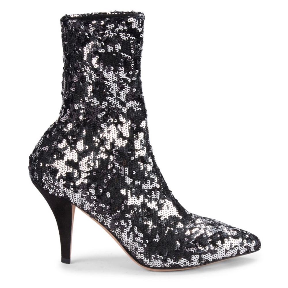 Valentino sequin booties size 38.5